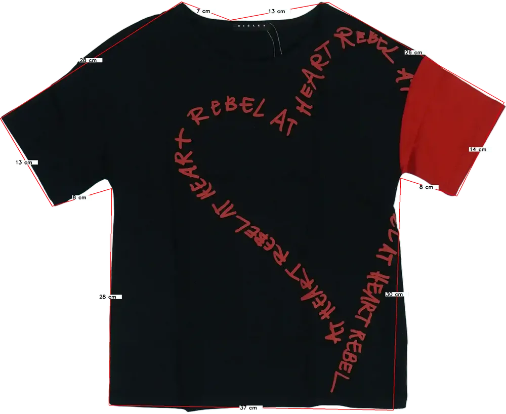 Fekete Sisley Póló EU 128 / UK 8 év / US 8 év/M