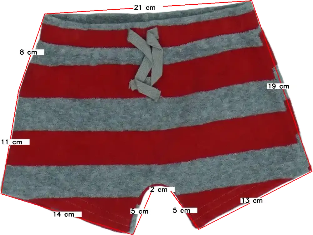 Szürke Benetton Rövidnadrág EU 74 / UK 6-9 hónap / US 6-9 hónap