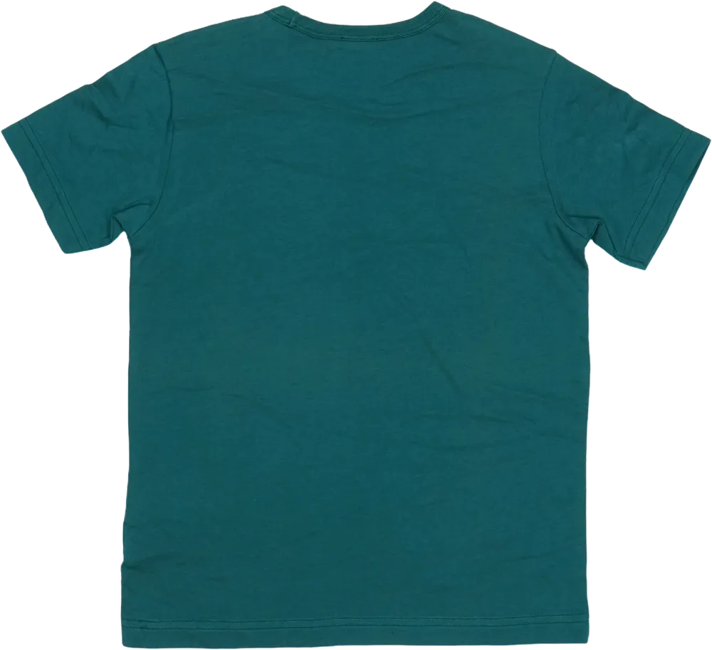 Zöld Benetton Póló EU 140 / UK 10 év / US 10 év/L