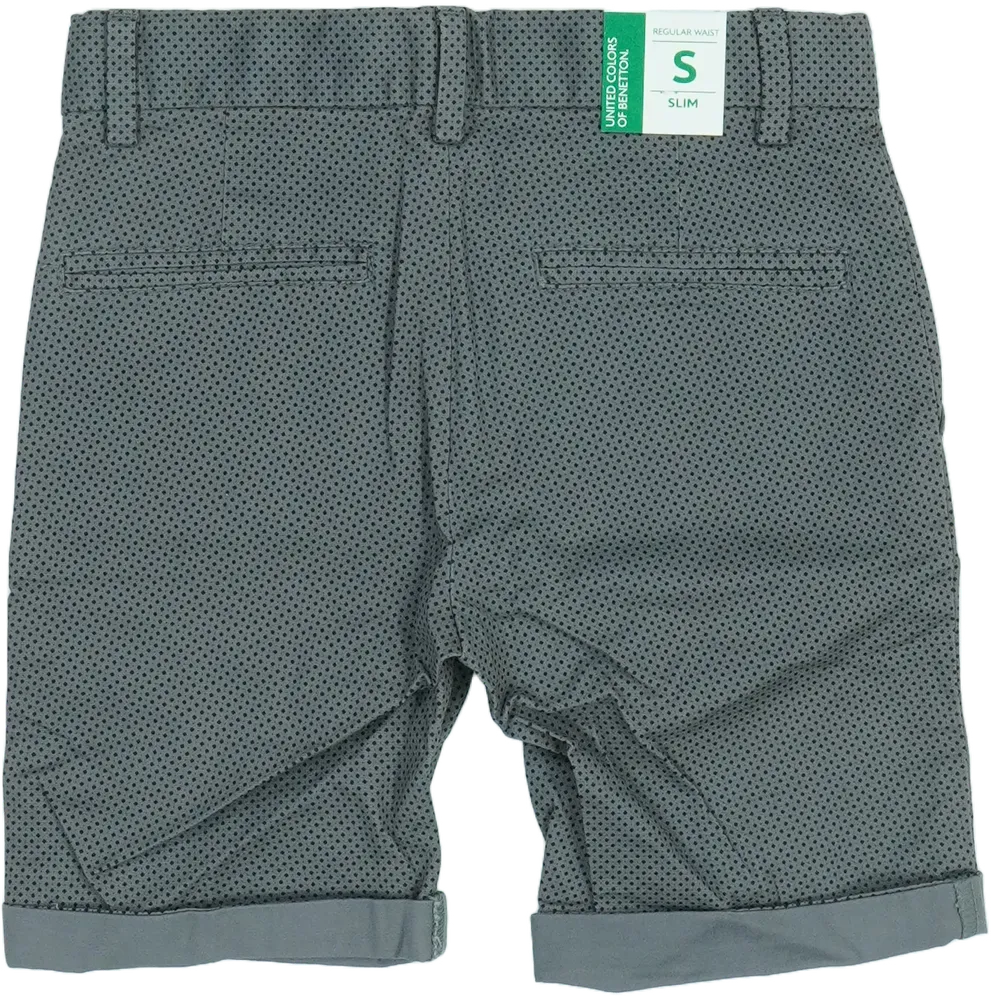 Szürke Benetton Rövidnadrág EU 122 / UK 7 év / US 7 év/M
