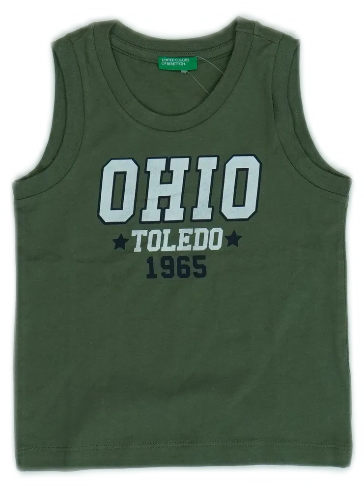 Zöld Benetton Fiú / Férfi atléta EU 92 / UK 2 év / US 2T