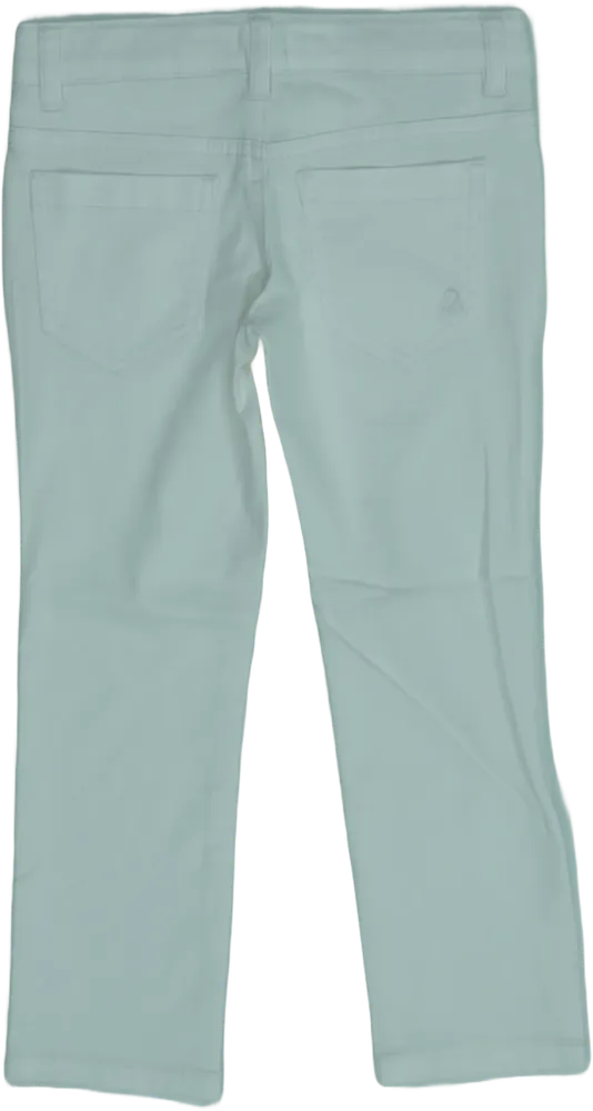 Fehér Benetton Farmernadrág EU 110 / UK 5 év / US 5 év/XS