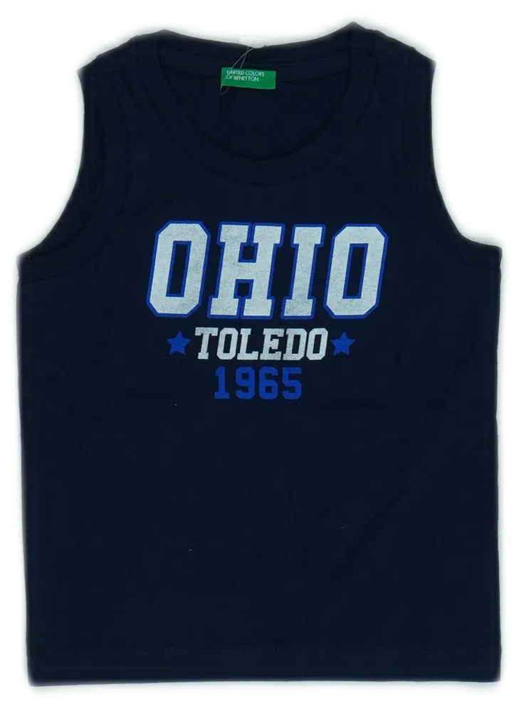 Kék Benetton Fiú / Férfi atléta EU 92 / UK 2 év / US 2T