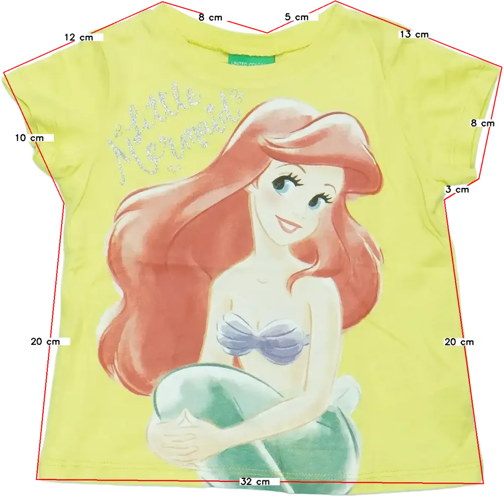 Sárga Disney Póló EU 86 / UK 12-18 hónap / US 18 hónap