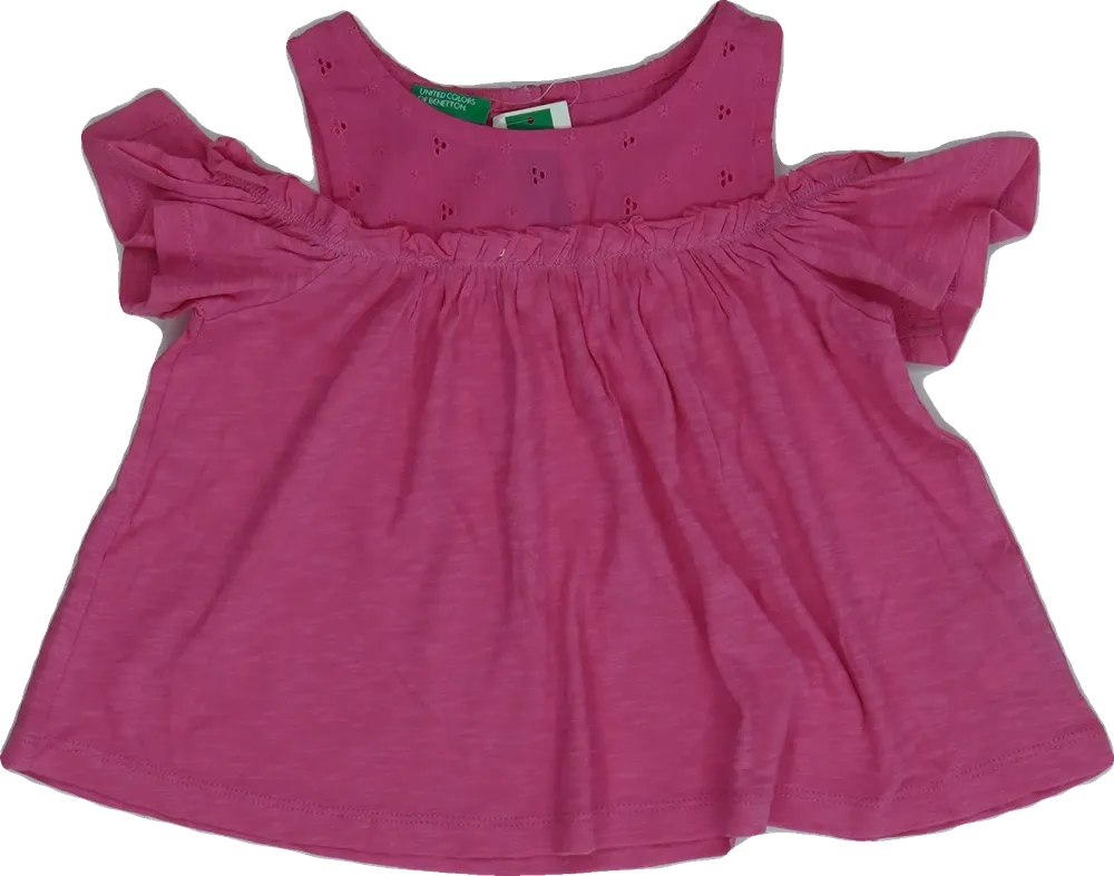 Rózsaszín Benetton Ruha EU 86 / UK 12-18 hónap / US 18 hónap