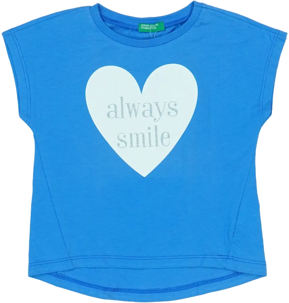 Kék Benetton Póló EU 86 / UK 12-18 hónap / US 18 hónap