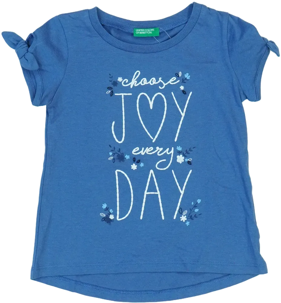 Kék Benetton Póló EU 86 / UK 12-18 hónap / US 18 hónap