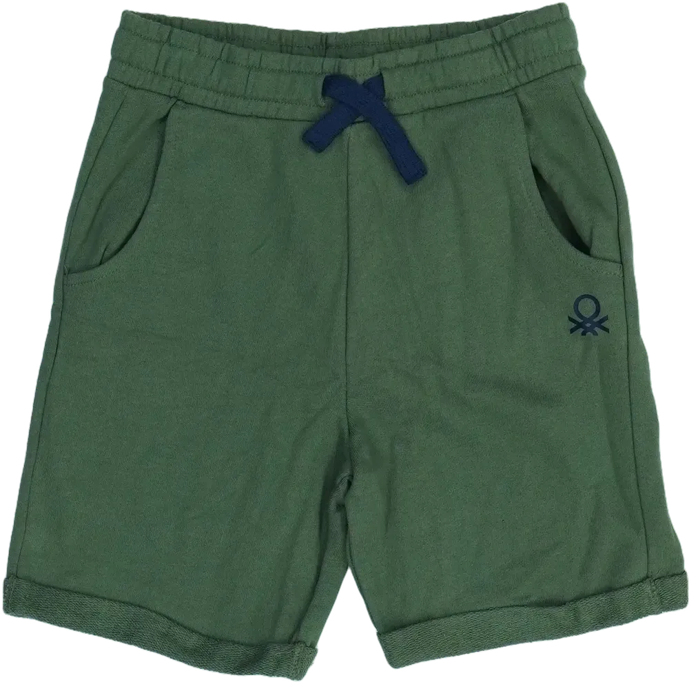 Zöld Benetton Rövidnadrág EU 128 / UK 8 év / US 8 év/M