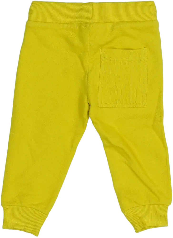 Sárga Benetton Melegítőnadrág EU 86 / UK 12-18 hónap / US 18 hónap