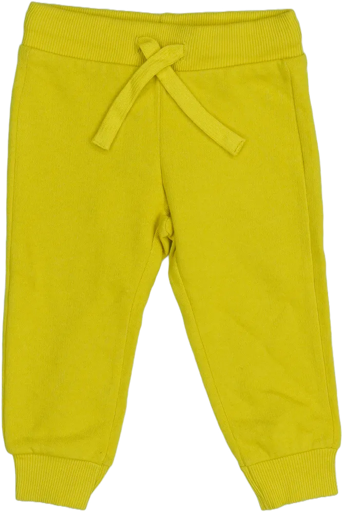 Sárga Benetton Melegítőnadrág EU 86 / UK 12-18 hónap / US 18 hónap