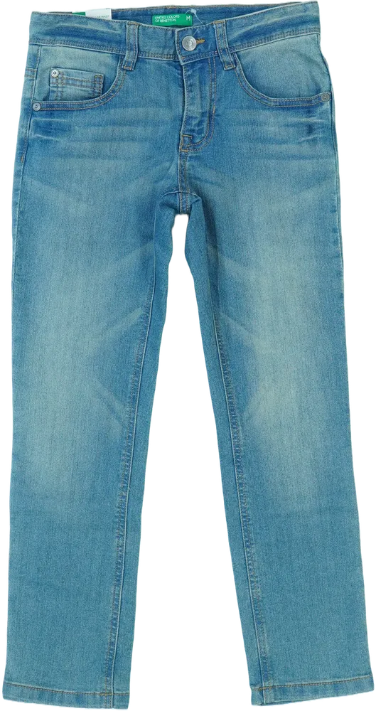 Kék Benetton Farmernadrág EU 128 / UK 8 év / US 8 év/M