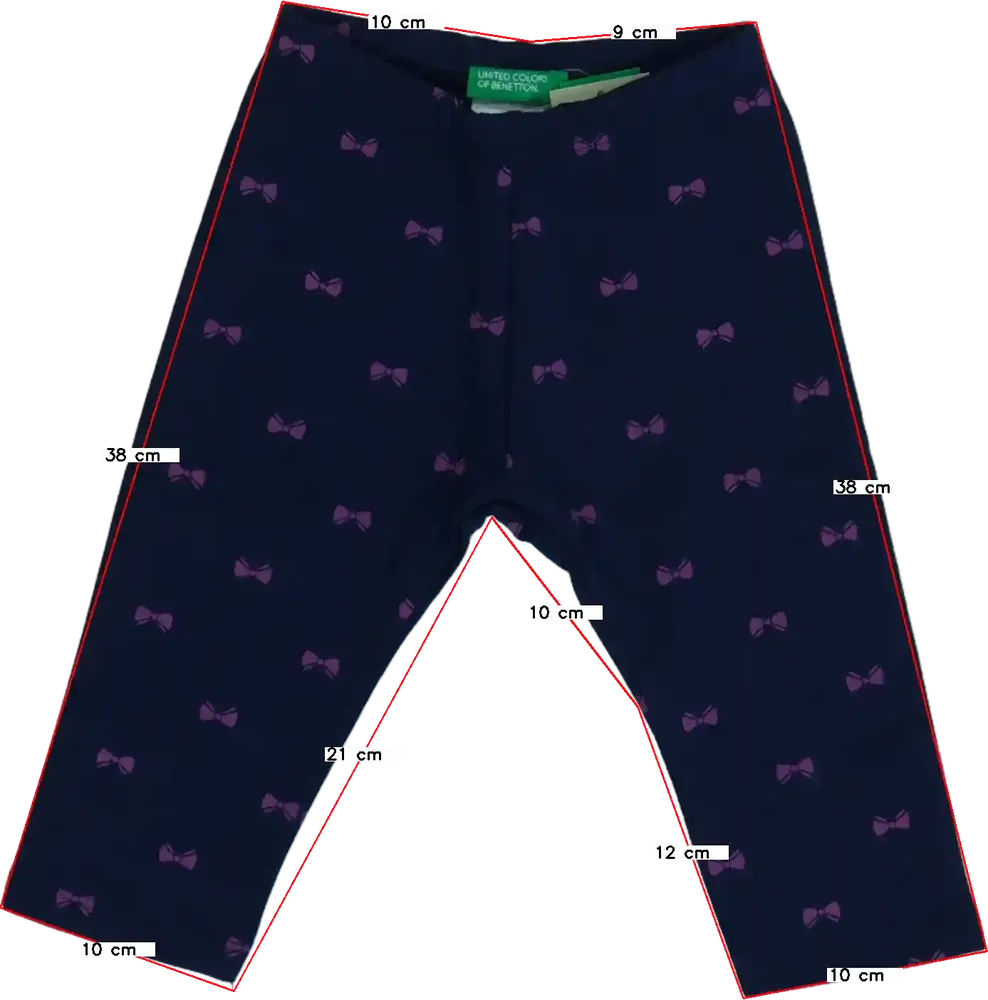 Kék Benetton Leggings EU 62 / UK 0-3 hónap / US 0-3 hónap