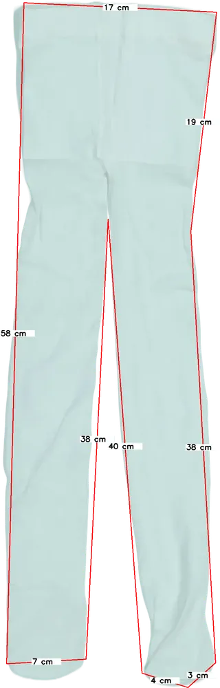 Fehér Benetton Harisnya EU 110 / UK 5 év / US 5 év/XS