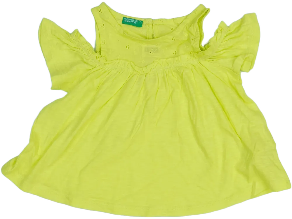 Zöld Benetton Póló EU 80 / UK 9-12 hónap / US 12 hónap