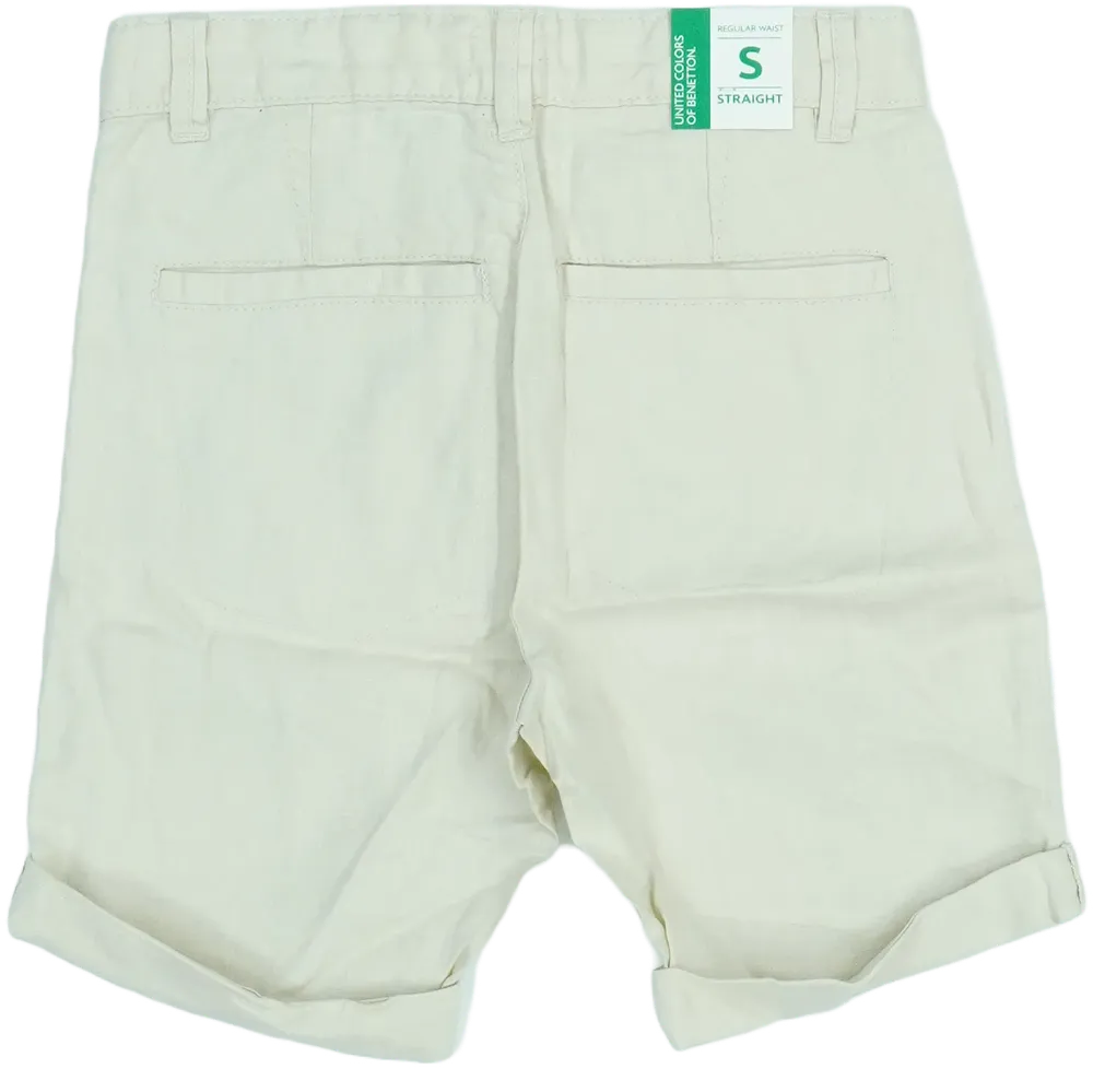 Barna Benetton Rövidnadrág EU 122 / UK 7 év / US 7 év/M