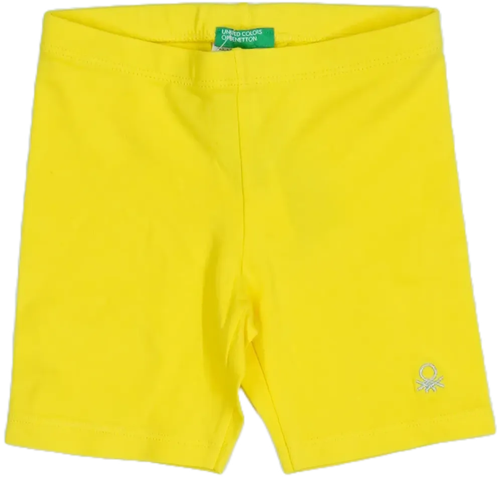 Sárga Benetton Rövidnadrág EU 92 / UK 2 év / US 2T