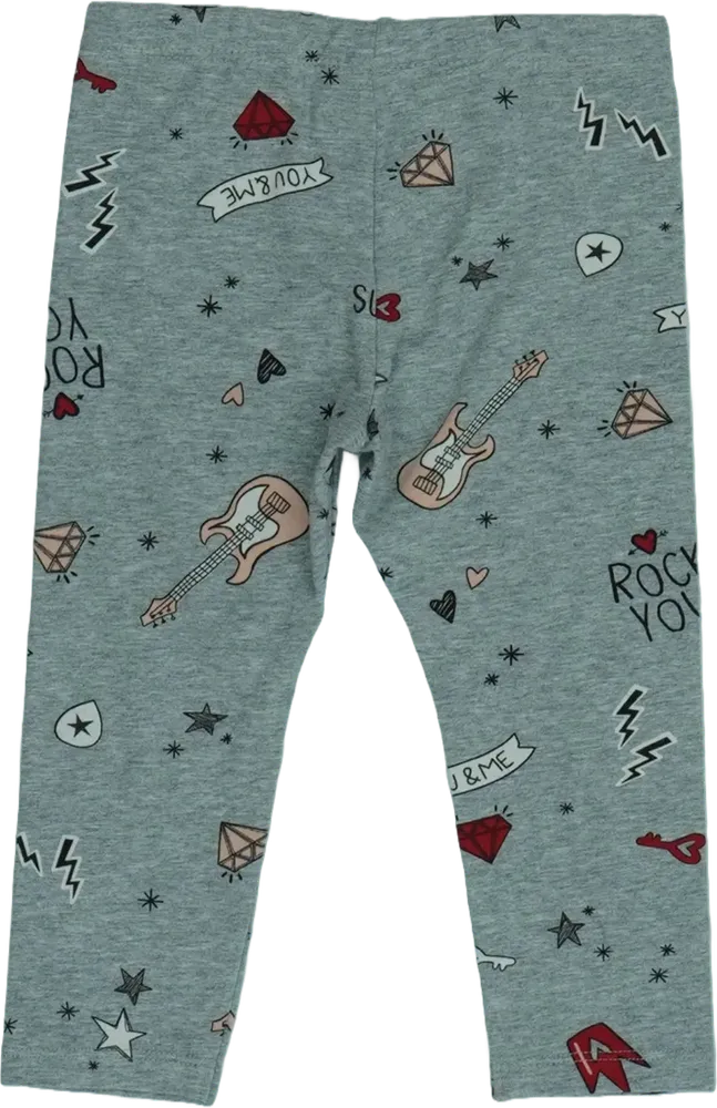 Szürke Benetton Leggings EU 86 / UK 12-18 hónap / US 18 hónap