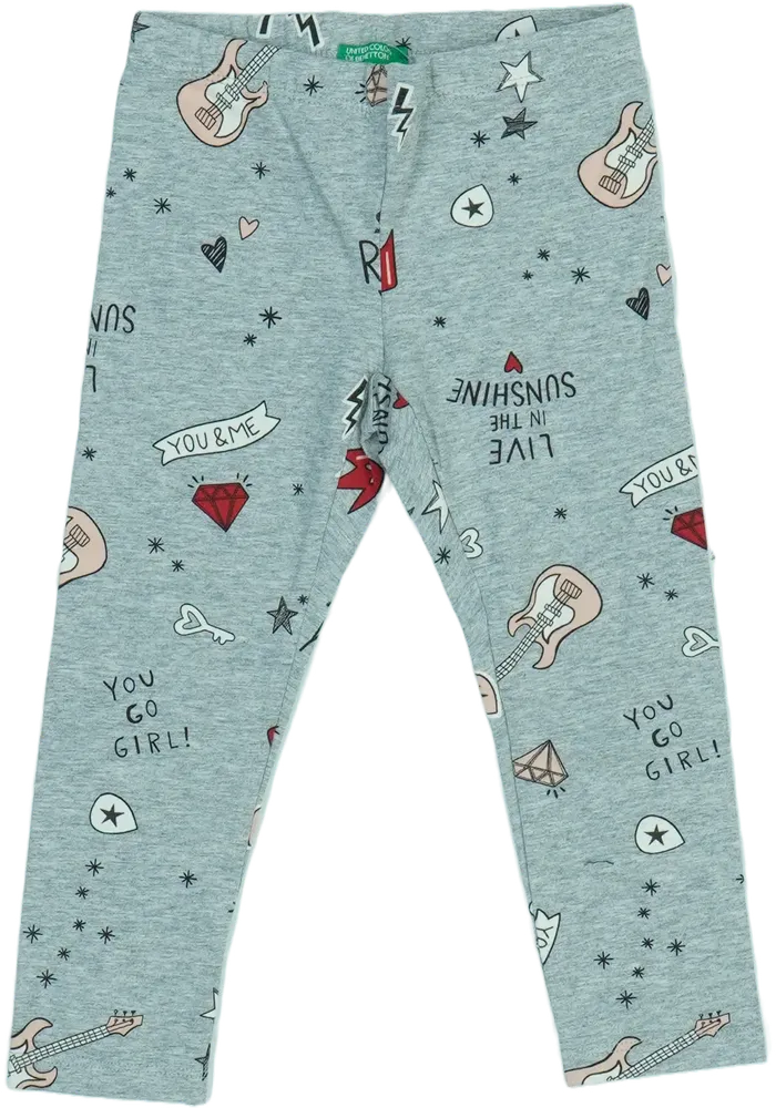 Szürke Benetton Leggings EU 92 / UK 2 év / US 2T