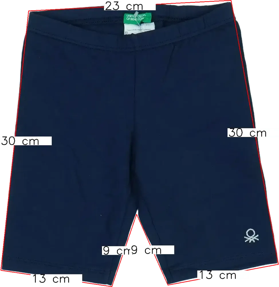Kék Benetton Rövidnadrág EU 110 / UK 5 év / US 5 év/XS