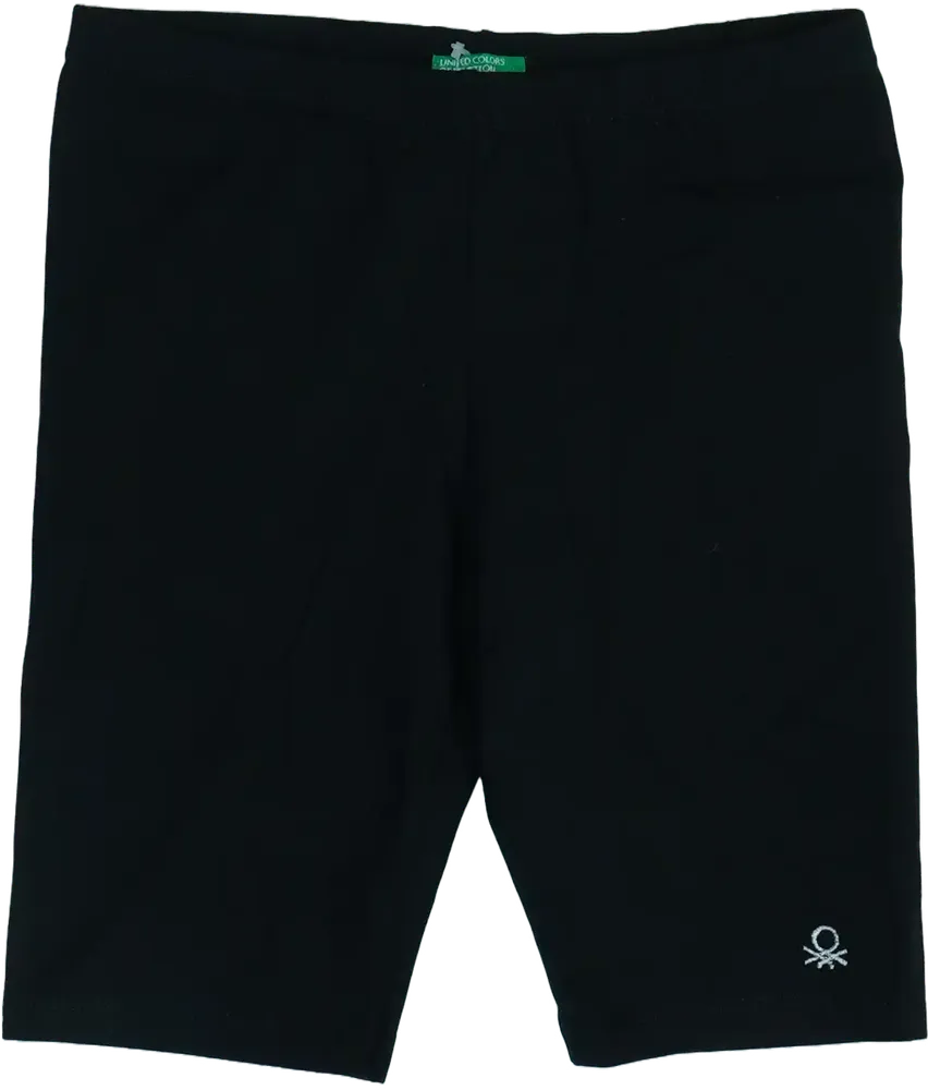 Fekete Benetton Rövidnadrág EU 140 / UK 10 év / US 10 év/L