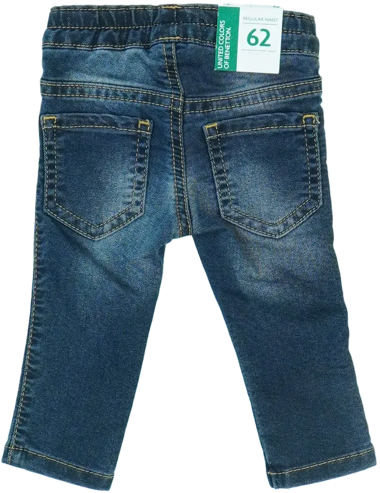 Kék Benetton Farmernadrág EU 62 / UK 0-3 hónap / US 0-3 hónap