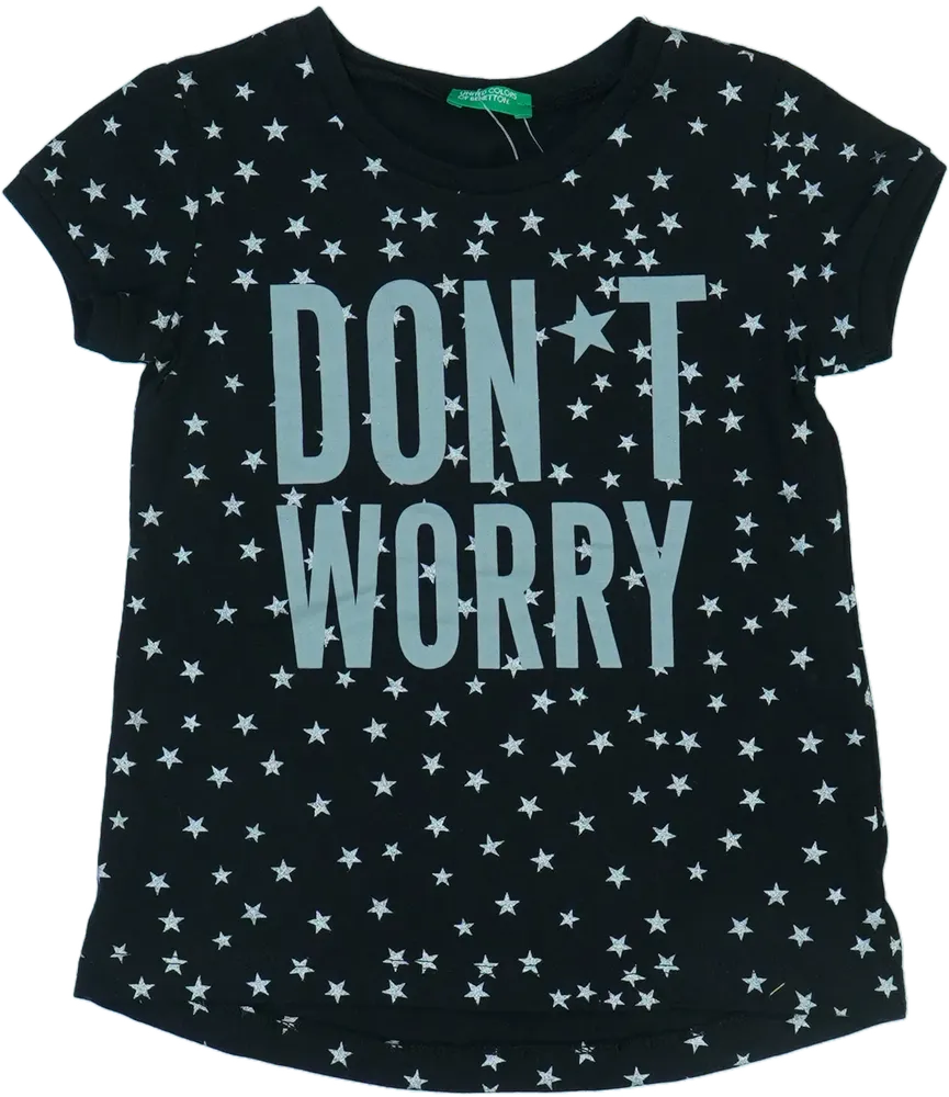 Fekete Benetton Póló EU 86 / UK 12-18 hónap / US 18 hónap