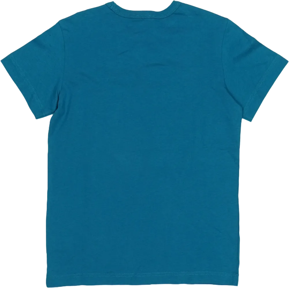 Kék Benetton Póló EU 152 / UK 12 év / US 12 év/L