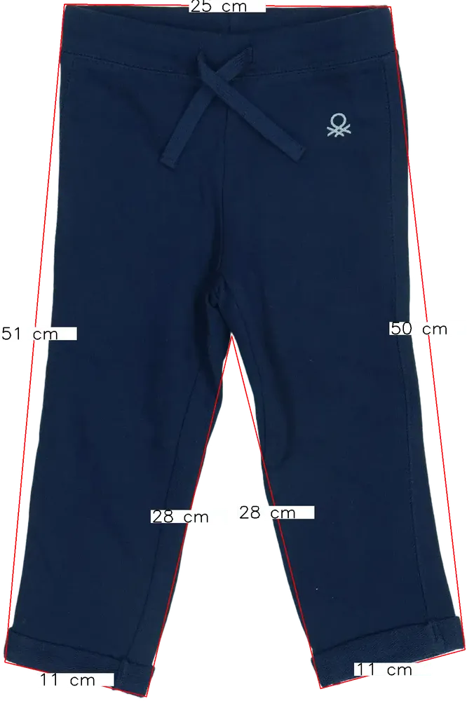 Kék Benetton Melegítőnadrág EU 92 / UK 2 év / US 2T