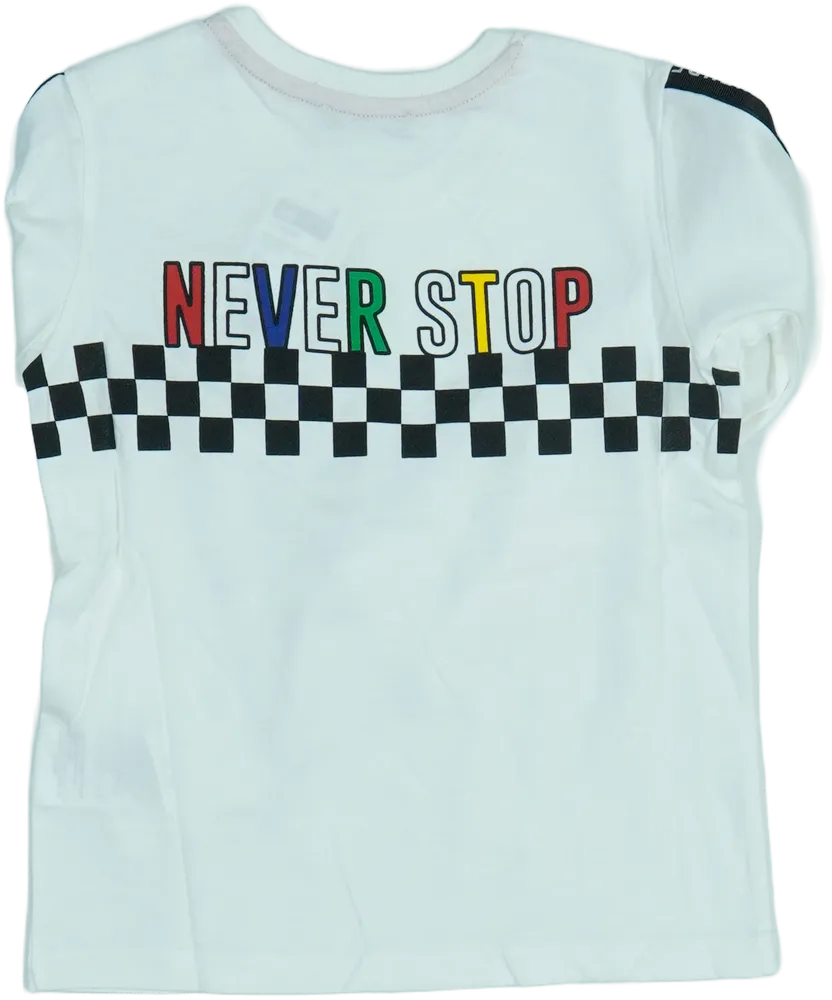 Fehér Benetton Hosszú ujjú felső EU 98 / UK 3 év / US 3T