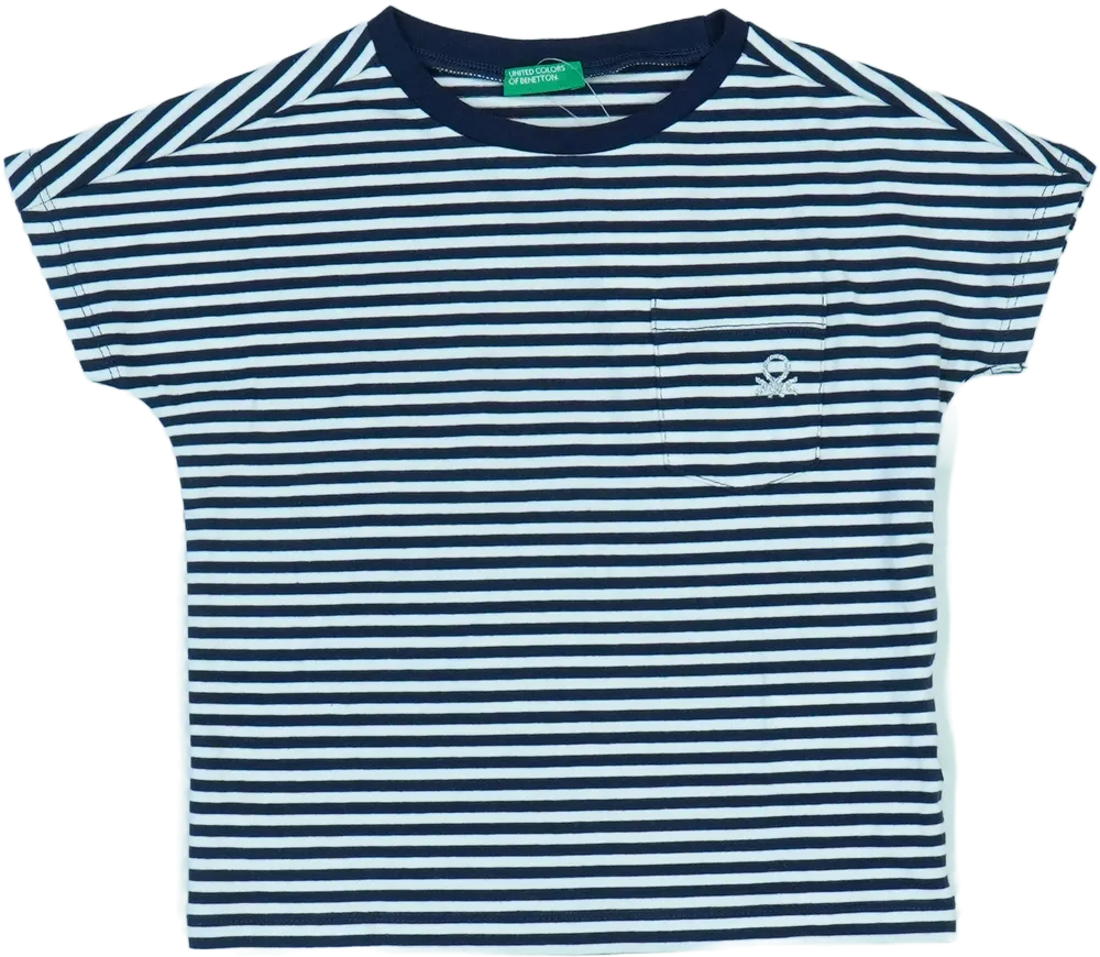 Kék Benetton Póló EU 92 / UK 2 év / US 2T