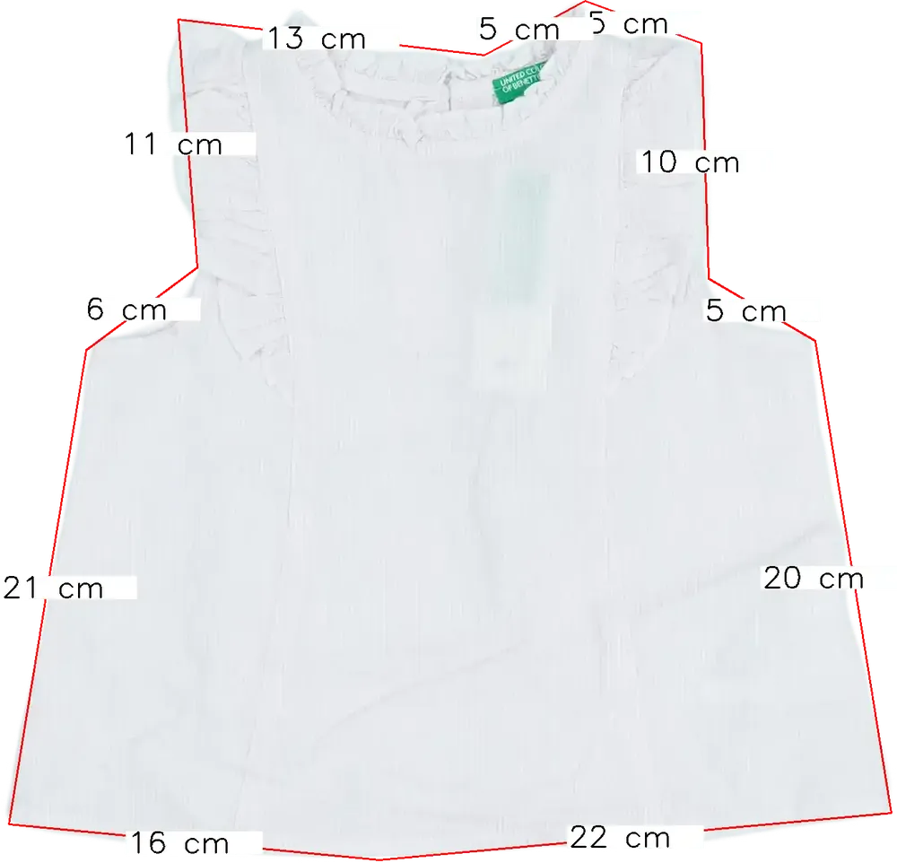 Rózsaszín Benetton Blúz EU 80 / UK 9-12 hónap / US 12 hónap