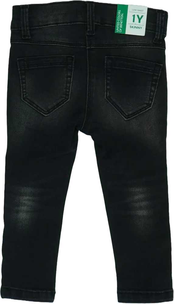 Fekete Benetton Farmernadrág EU 80 / UK 9-12 hónap / US 12 hónap