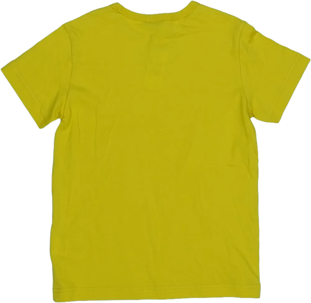 Sárga Benetton Póló EU 140 / UK 10 év / US 10 év/L