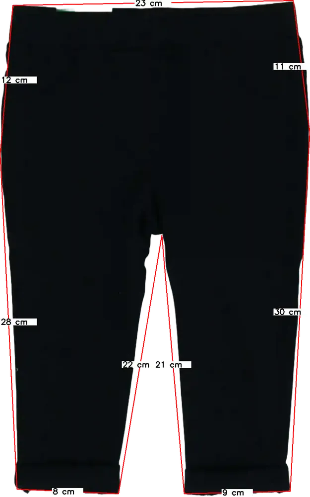 Fekete Benetton Leggings EU 80 / UK 9-12 hónap / US 12 hónap