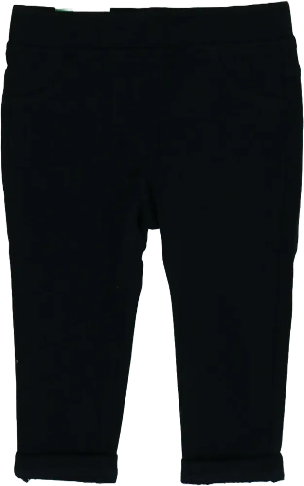 Fekete Benetton Leggings EU 80 / UK 9-12 hónap / US 12 hónap