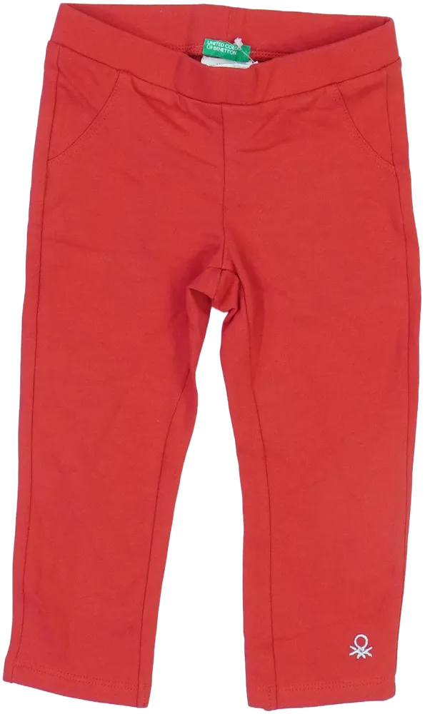 Piros Benetton Hosszúnadrág EU 92 / UK 2 év / US 2T