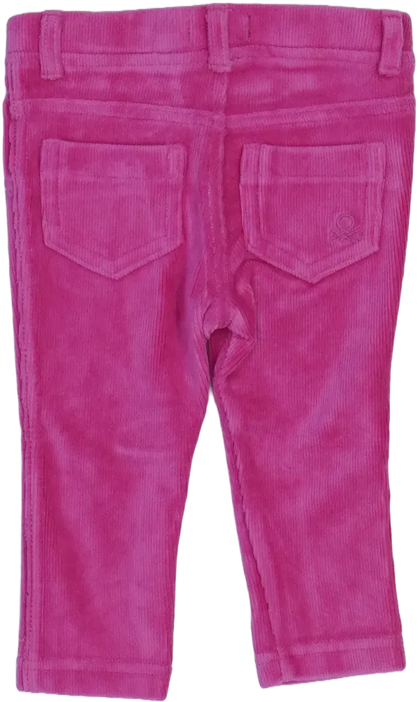 Rózsaszín Benetton Hosszúnadrág EU 80 / UK 9-12 hónap / US 12 hónap