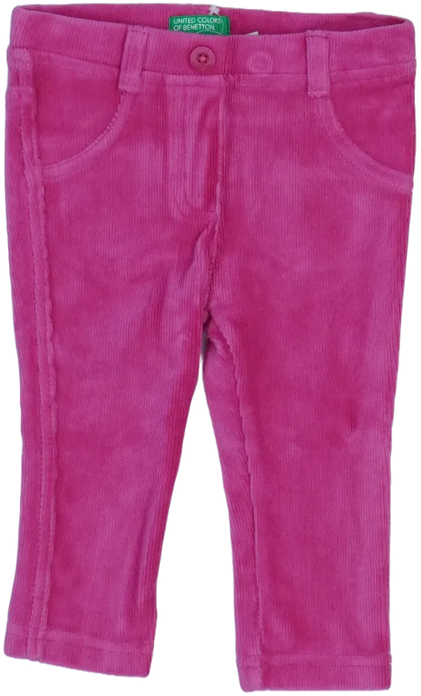 Rózsaszín Benetton Hosszúnadrág EU 80 / UK 9-12 hónap / US 12 hónap