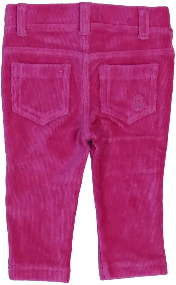 Rózsaszín Benetton Hosszúnadrág EU 68 / UK 3-6 hónap / US 3-6 hónap