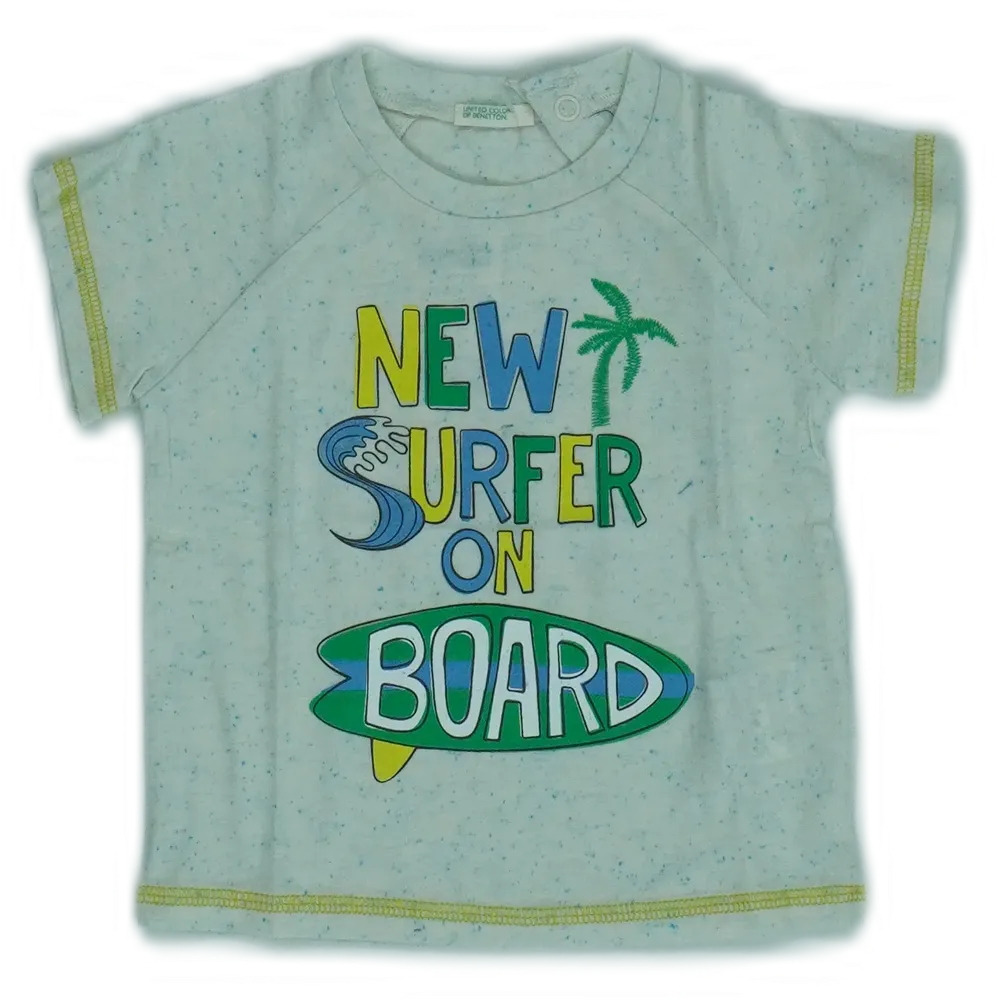 Szürke Benetton Póló EU 80 / UK 9-12 hónap / US 12 hónap