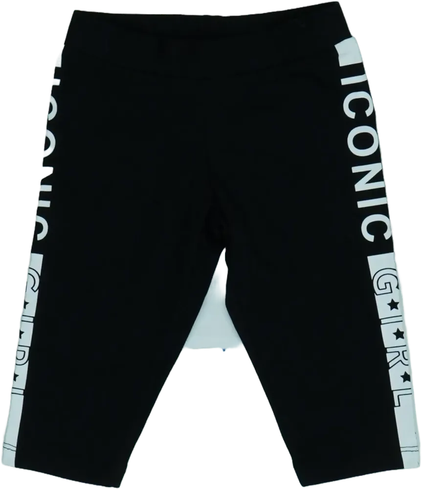 Fekete Benetton Leggings EU 80 / UK 9-12 hónap / US 12 hónap