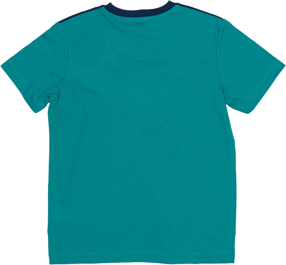 Zöld Benetton Póló EU 140 / UK 10 év / US 10 év/L