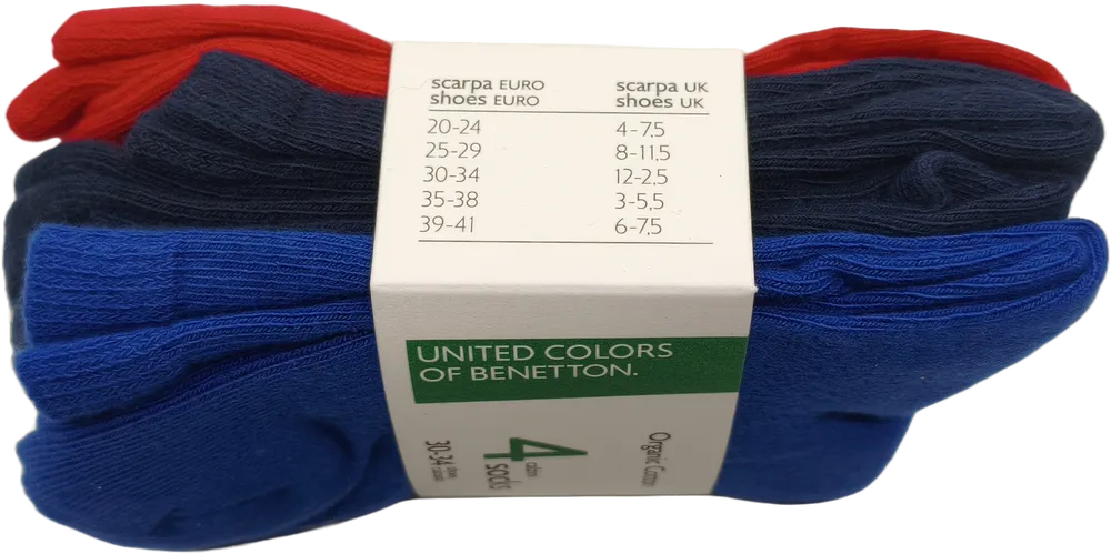 Többszínű Benetton Csomag - Zoknik EU 34