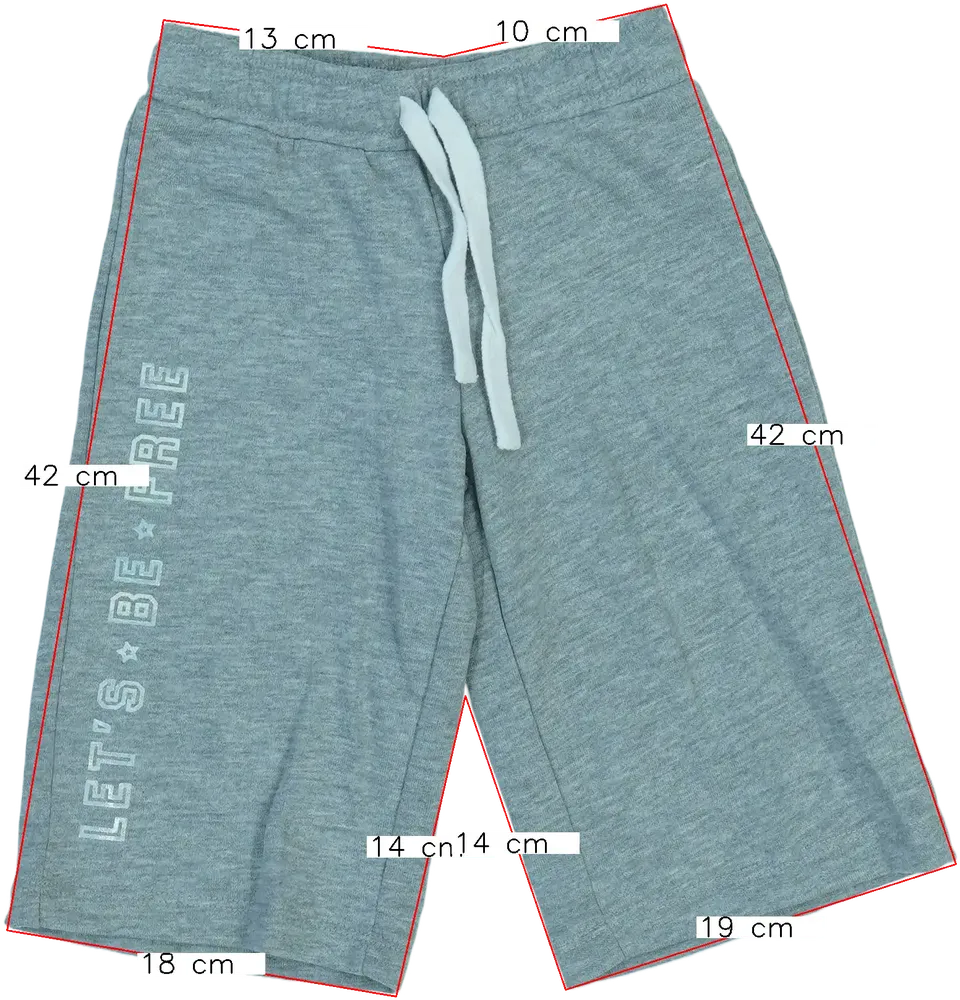 Szürke Benetton Rövidnadrág EU 92 / UK 2 év / US 2T