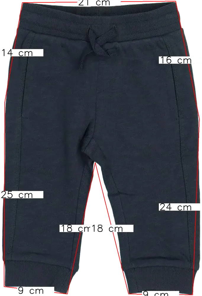 Kék Benetton Melegítőnadrág EU 80 / UK 9-12 hónap / US 12 hónap