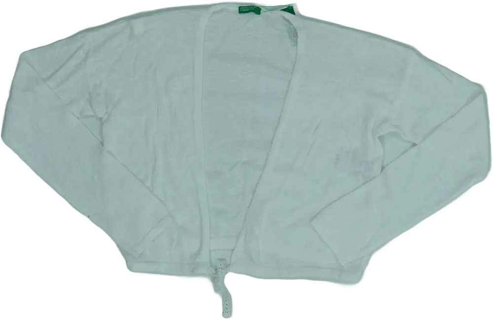 Fehér Benetton Bolero EU 152 / UK 12 év / US 12 év/L