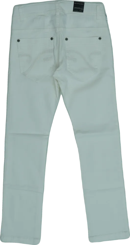Fehér Sisley Farmernadrág EU 146 / UK 11 év / US 12 év/L