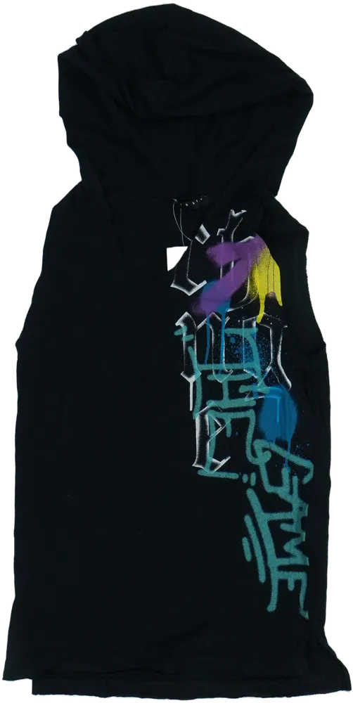 Fekete Sisley Fiú / Férfi atléta EU 128 / UK 8 év / US 8 év/M