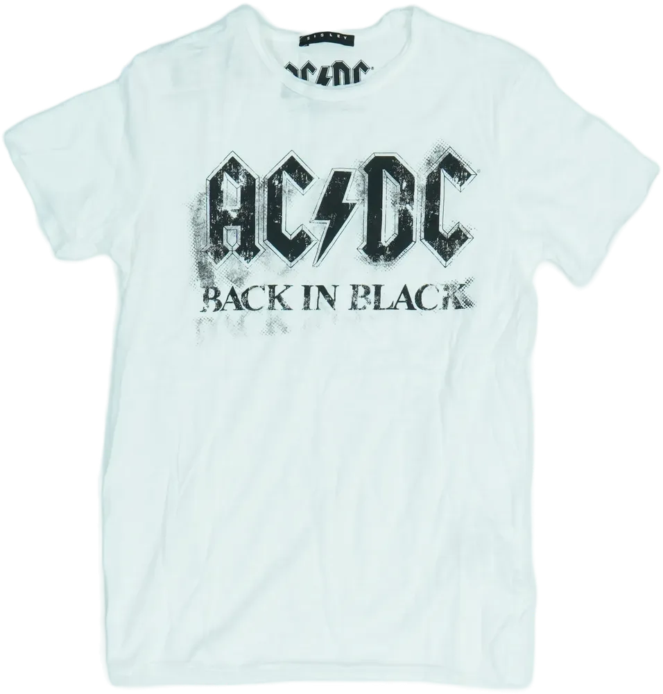 Fehér Benetton Póló EU 140 / UK 10 év / US 10 év/L