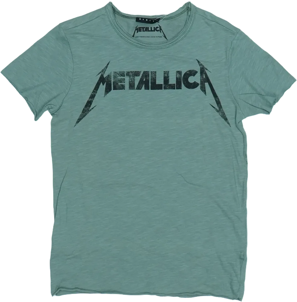 Zöld Benetton Póló EU 140 / UK 10 év / US 10 év/L